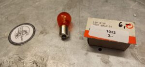 Birne 12 Volt 21W orange BAU15s Osram