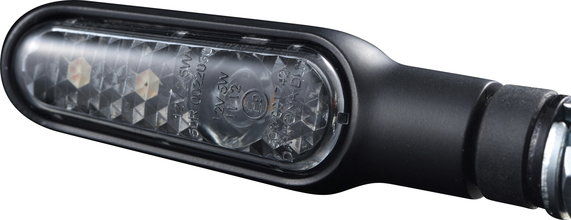 D-Light LED-Blinker schwarz, Rauchglas 2 Stk. | Daytona Japan – Bild 2