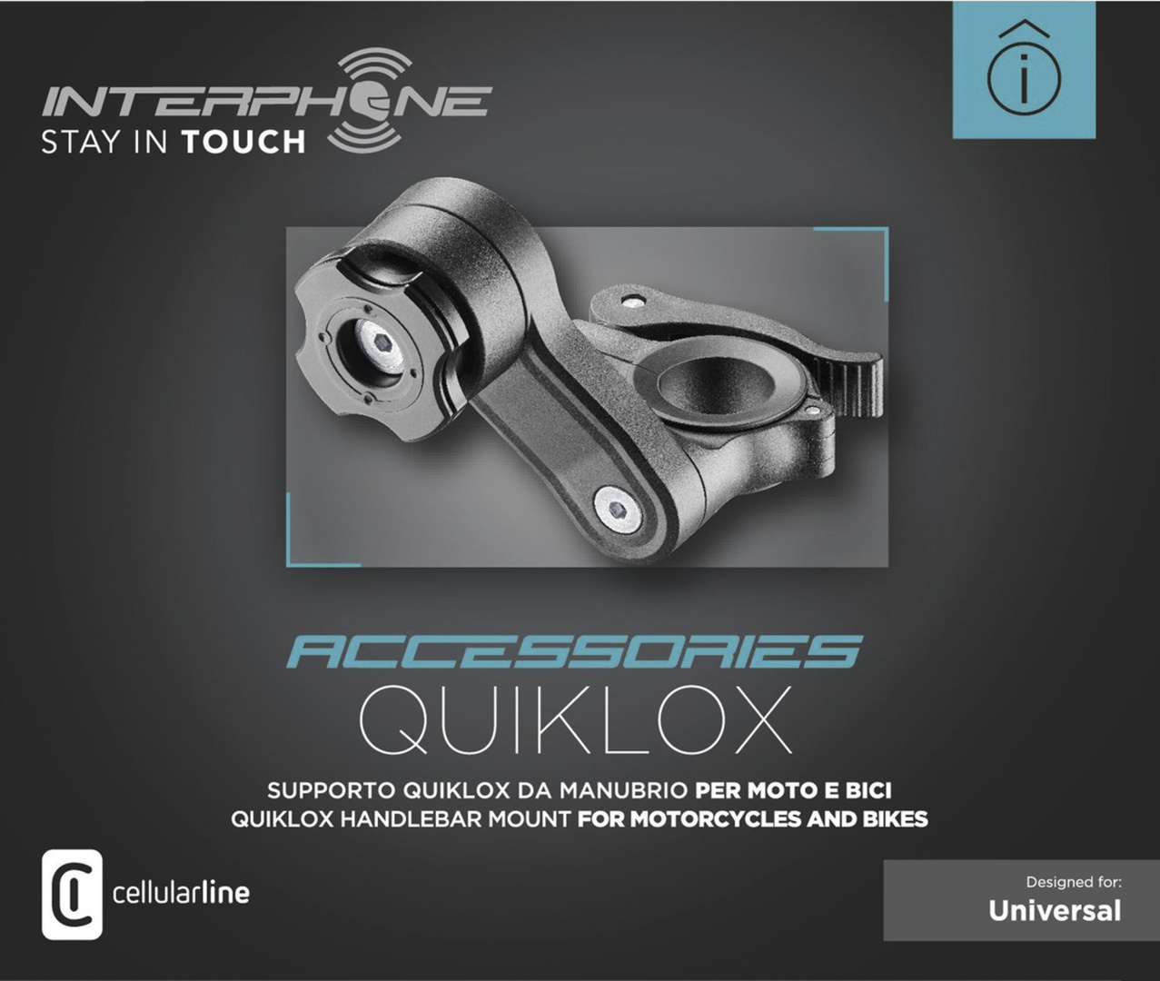 QUIKLOX Motorrad Befestigung | Interphone – Bild 5