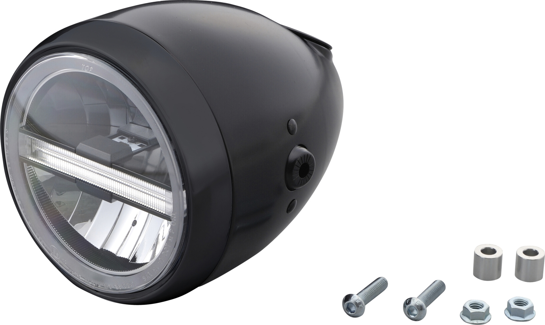 LED-Scheinwerfer "Neovintage" schwarz | Daytona Japan – Bild 3