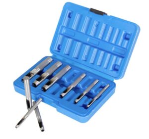 LOCHEISEN-SET 9-TEILIG