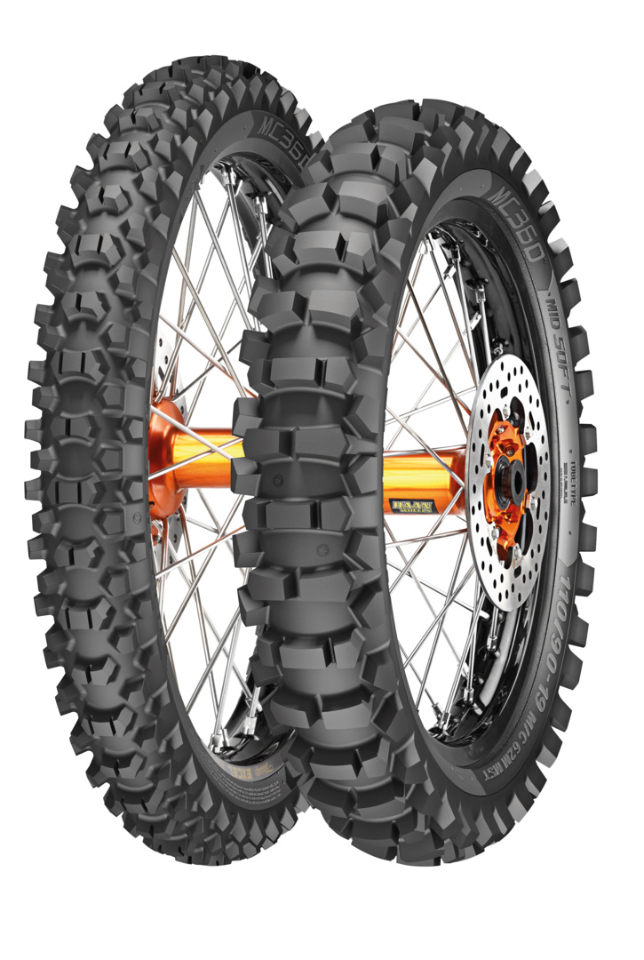 Motorradreifen METZELER 140/80-18 70M TT MST MC360 Mid-Soft/R