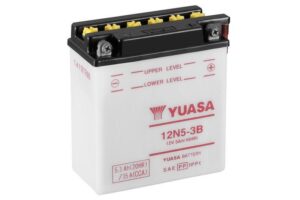 Batterie YUASA 12N5-3B trocken mit Säurepack