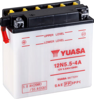 Batterie YUASA 12N5,5-4A trocken ohne Säurepack