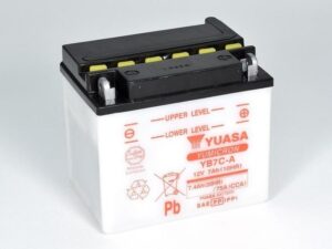 Batterie YUASA YB7C-A trocken mit Säurepack