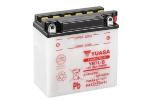 Batterie YUASA YB7L-B trocken mit Säurepack