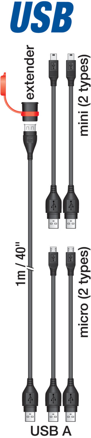 USB Universalkabelsatz | Tecmate | 109