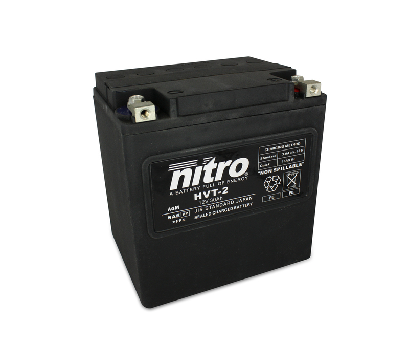 Batterie NITRO HVT 02 SLA AGM geschlossen Harley OE 66