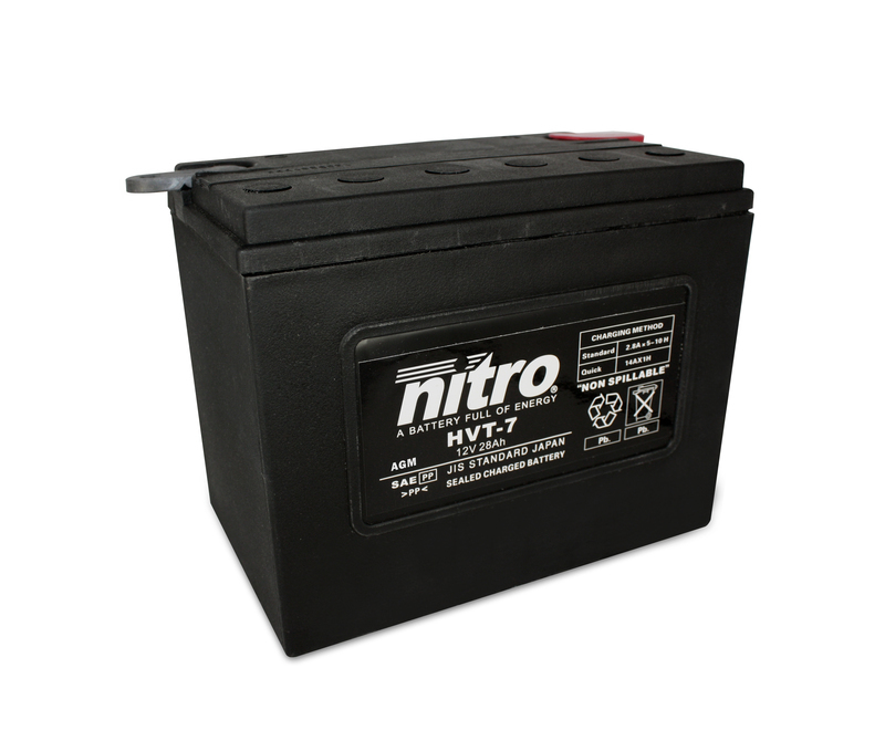 Batterie NITRO HVT 07 SLA AGM geschlossen Harley OE 66