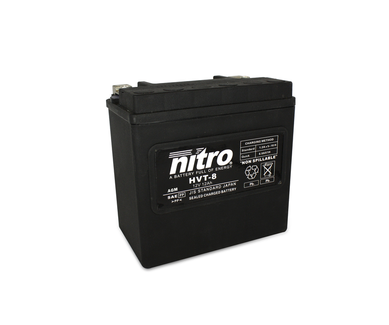 Batterie NITRO HVT 08 SLA AGM geschlossen Har OE 65948