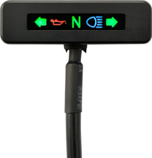 Mikro-LED-Blinker "Beta" CNC schwarz | Daytona Japan