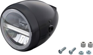 LED-Scheinwerfer "Neovintage" schwarz | Daytona Japan