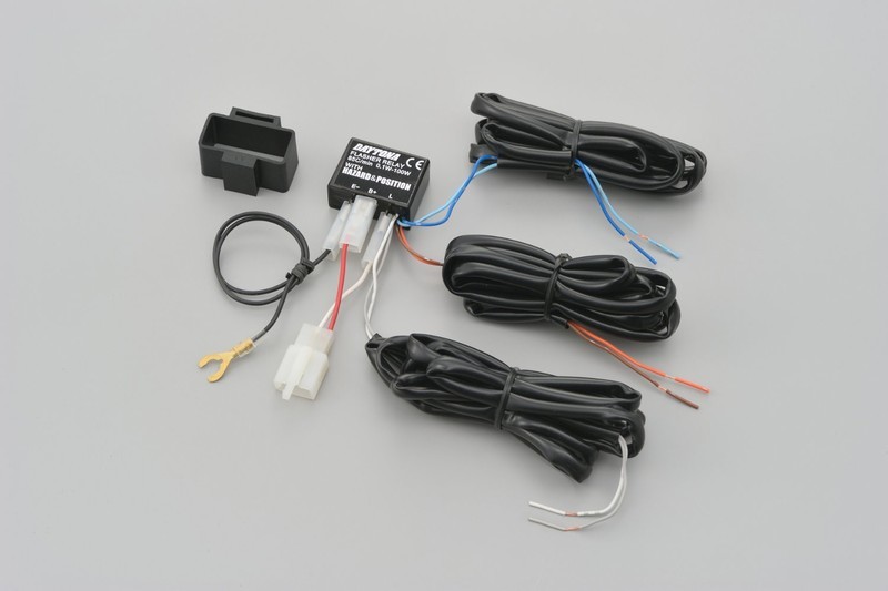 IC-Relais (3P), Blinker mit Position & Gefahr 12V 0,1-100W | Daytona Japan