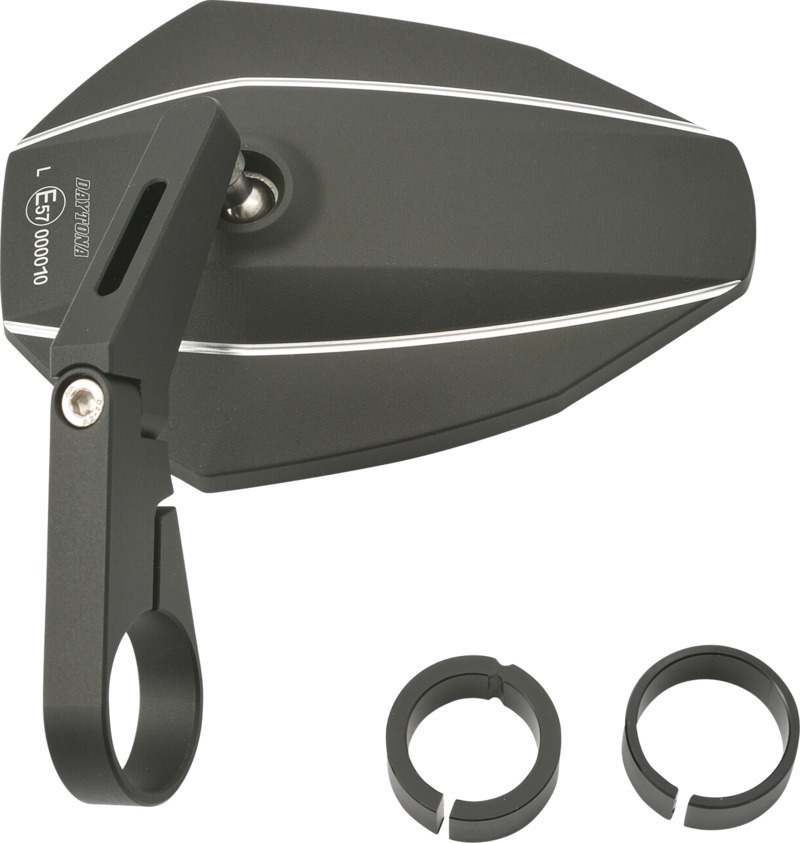 CIRCULA-S Lenkerendenspiegel Kurz - Fahrradspiegel Für 7/8 Und 1 Zoll Lenker