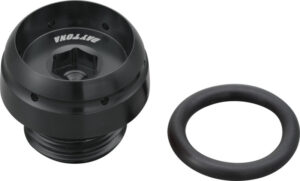 Öleinfüllstutzen Kugel M20 x p2,5 schwarz | Daytona Japan