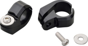 Klemmen-Satz (2 Stk.) für Lenkerstrebe, 22,2 mm, schwarz | Daytona Japan