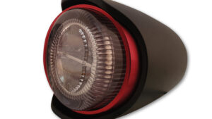 LED Rück-, Bremslicht, Blinker AKRON-X, schwarz rot | Highsider | DP254-2792
