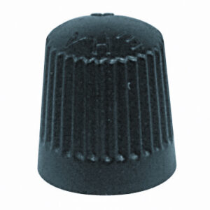 Plastikventilkappen Schwarz - Hofmann Power Weights