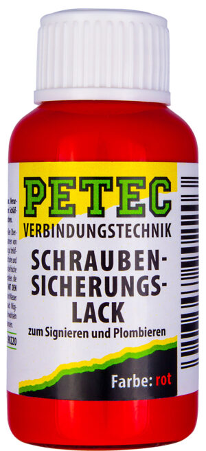 Schraubensicherungslack rot | PETEC 90220