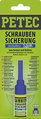 PETEC Schraubensicherung mittelfest
