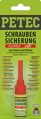 PETEC Schraubensicherung hochfest
