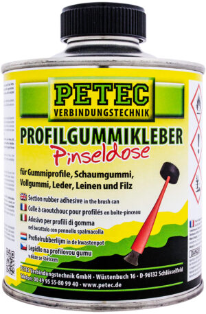 Profilgummikleber Pinseldose 350ml | PETEC 93835