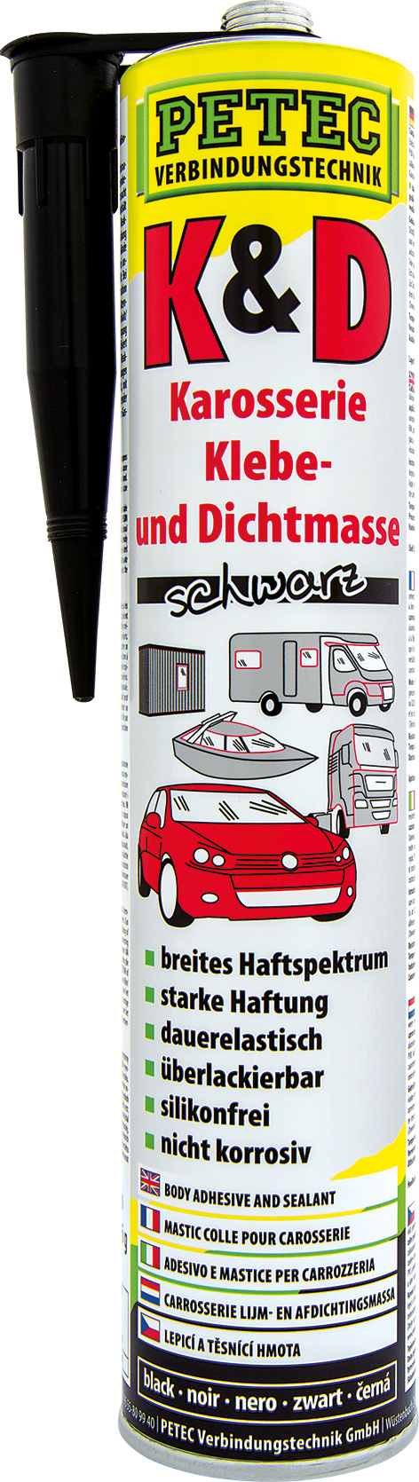Kleb+Dichtstoff schwarz 310ml | PETEC 94730