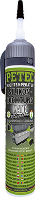 PETEC Silikondichtung schwarz