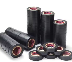 11 m schwarzes, flammhemmendes elektrisches Isolierband PVC 15mm breit schwarz