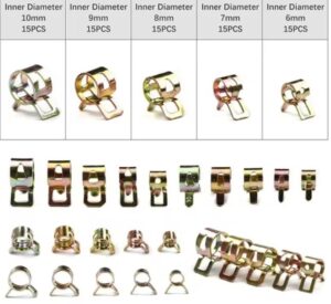 Schlauch-Federklemme Set 75 Stk.
