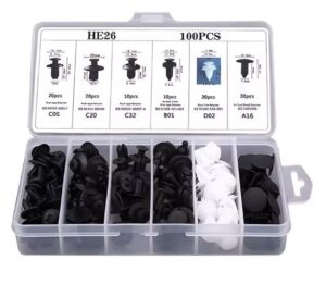 Kunststoff Stoßstangen Clips 100 Stück