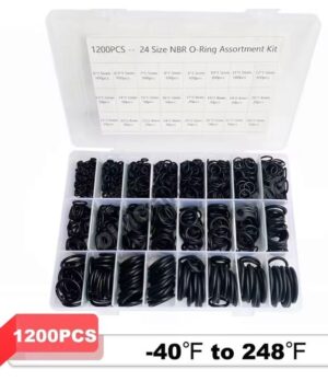 NBR O-Ring-Dichtungssatz, ölbeständig 1200 Stk.